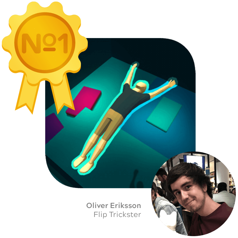 Oliver Eriksson, developer of Flip Trickster